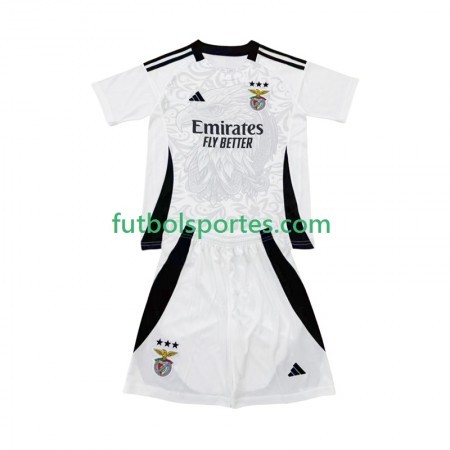 Camiseta Benfica Special Niño Primera Equipación Blanco 2025/2026